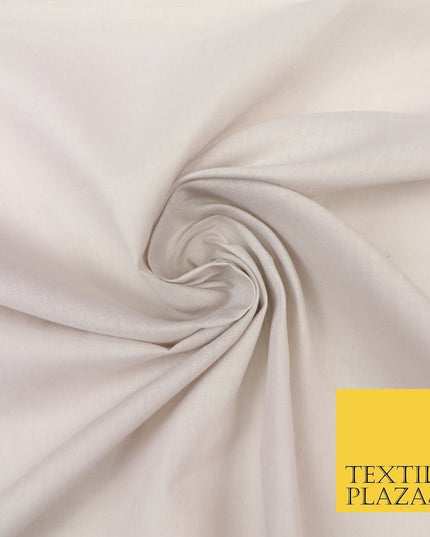 Plain Coloured Budget Polycotton Fabric Dress Craft Costume Lining Poly Cotton