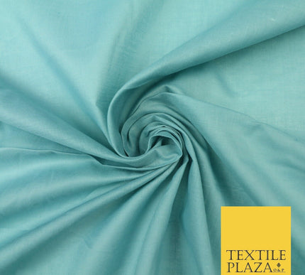 Plain Coloured Budget Polycotton Fabric Dress Craft Costume Lining Poly Cotton