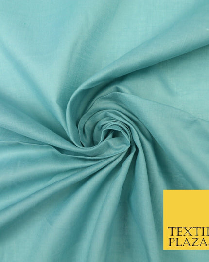 Plain Coloured Budget Polycotton Fabric Dress Craft Costume Lining Poly Cotton