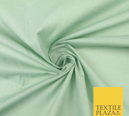 Plain Coloured Budget Polycotton Fabric Dress Craft Costume Lining Poly Cotton