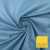 Plain Coloured Budget Polycotton Fabric Dress Craft Costume Lining Poly Cotton