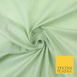 Plain Coloured Budget Polycotton Fabric Dress Craft Costume Lining Poly Cotton