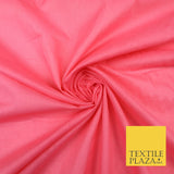 Plain Coloured Budget Polycotton Fabric Dress Craft Costume Lining Poly Cotton