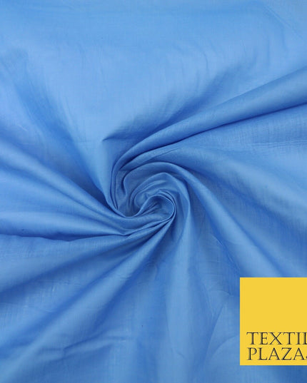 Plain Coloured Budget Polycotton Fabric Dress Craft Costume Lining Poly Cotton