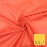 Plain Coloured Budget Polycotton Fabric Dress Craft Costume Lining Poly Cotton