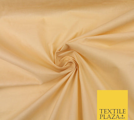Plain Coloured Budget Polycotton Fabric Dress Craft Costume Lining Poly Cotton