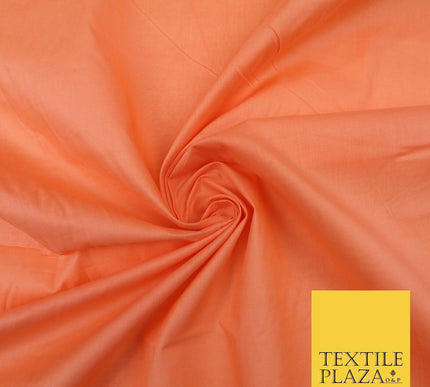 Plain Coloured Budget Polycotton Fabric Dress Craft Costume Lining Poly Cotton