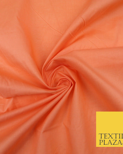 Plain Coloured Budget Polycotton Fabric Dress Craft Costume Lining Poly Cotton