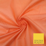 Plain Coloured Budget Polycotton Fabric Dress Craft Costume Lining Poly Cotton