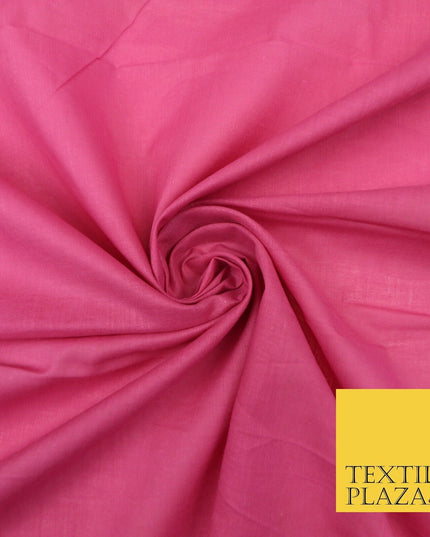 Plain Coloured Budget Polycotton Fabric Dress Craft Costume Lining Poly Cotton