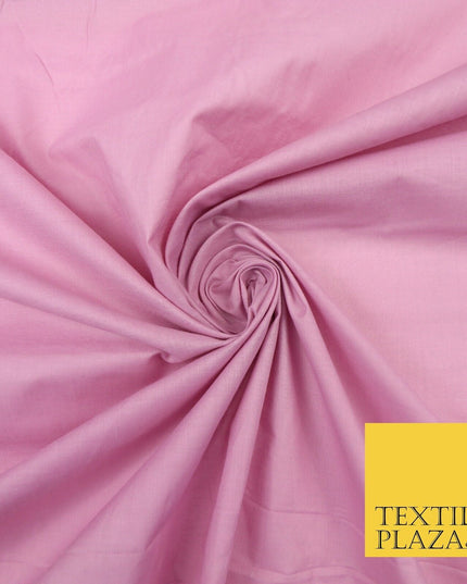 Plain Coloured Budget Polycotton Fabric Dress Craft Costume Lining Poly Cotton