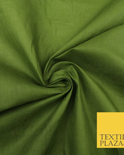 Plain Coloured Budget Polycotton Fabric Dress Craft Costume Lining Poly Cotton