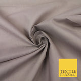 Plain Coloured Budget Polycotton Fabric Dress Craft Costume Lining Poly Cotton