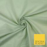 Plain Coloured Budget Polycotton Fabric Dress Craft Costume Lining Poly Cotton