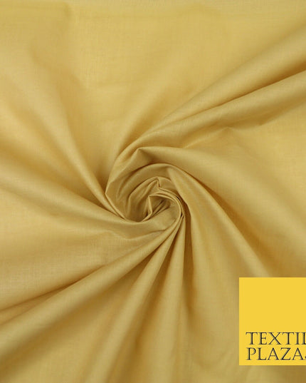Plain Coloured Budget Polycotton Fabric Dress Craft Costume Lining Poly Cotton