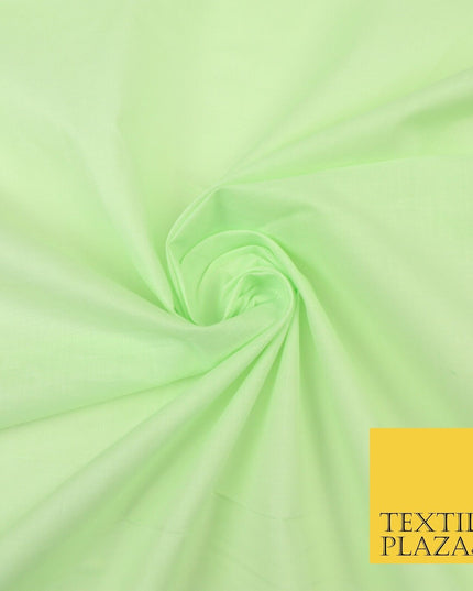 Plain Coloured Budget Polycotton Fabric Dress Craft Costume Lining Poly Cotton