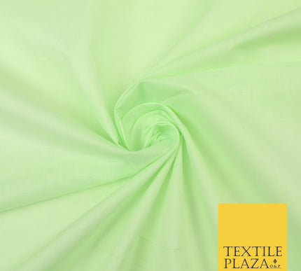 Plain Coloured Budget Polycotton Fabric Dress Craft Costume Lining Poly Cotton