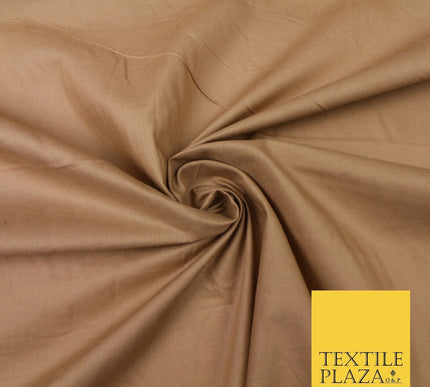 Plain Coloured Budget Polycotton Fabric Dress Craft Costume Lining Poly Cotton