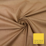 Plain Coloured Budget Polycotton Fabric Dress Craft Costume Lining Poly Cotton