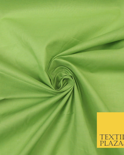 Plain Coloured Budget Polycotton Fabric Dress Craft Costume Lining Poly Cotton