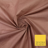 Plain Coloured Budget Polycotton Fabric Dress Craft Costume Lining Poly Cotton