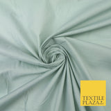 Plain Coloured Budget Polycotton Fabric Dress Craft Costume Lining Poly Cotton