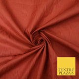 Plain Coloured Budget Polycotton Fabric Dress Craft Costume Lining Poly Cotton