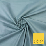 Plain Coloured Budget Polycotton Fabric Dress Craft Costume Lining Poly Cotton