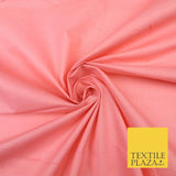 Plain Coloured Budget Polycotton Fabric Dress Craft Costume Lining Poly Cotton