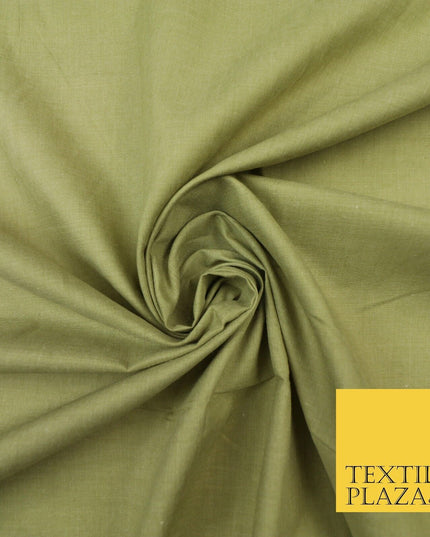 Plain Coloured Budget Polycotton Fabric Dress Craft Costume Lining Poly Cotton