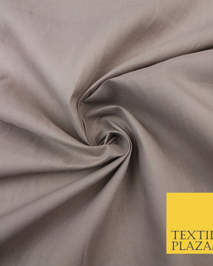 Plain Coloured Budget Polycotton Fabric Dress Craft Costume Lining Poly Cotton