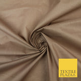 Plain Coloured Budget Polycotton Fabric Dress Craft Costume Lining Poly Cotton