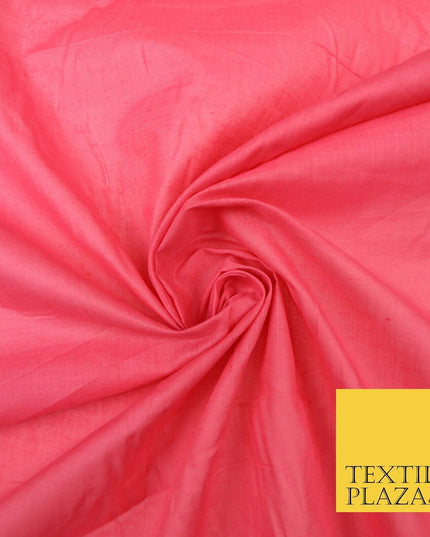 Plain Coloured Budget Polycotton Fabric Dress Craft Costume Lining Poly Cotton