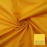 Plain Coloured Budget Polycotton Fabric Dress Craft Costume Lining Poly Cotton
