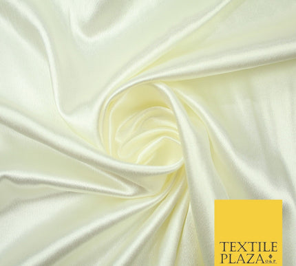 Premium Plain 2 Way Stretch Crepe Back Satin Fabric Material Dress Bridal 58"