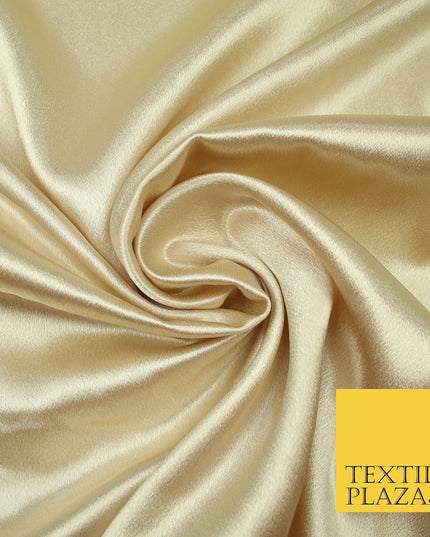 Premium Plain 2 Way Stretch Crepe Back Satin Fabric Material Dress Bridal 58"