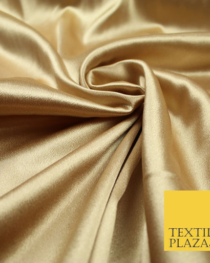 Premium Plain 2 Way Stretch Crepe Back Satin Fabric Material Dress Bridal 58"