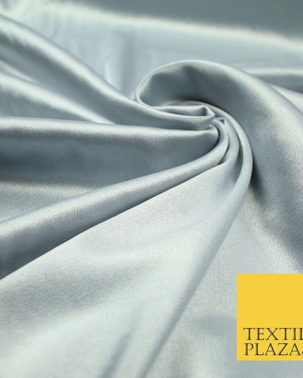 Premium Plain 2 Way Stretch Crepe Back Satin Fabric Material Dress Bridal 58"