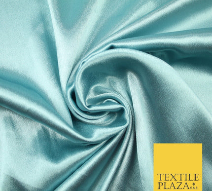Premium Plain 2 Way Stretch Crepe Back Satin Fabric Material Dress Bridal 58"
