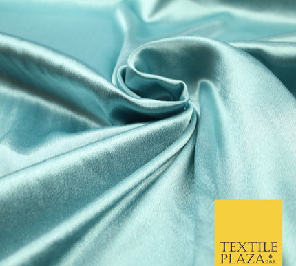 Premium Plain 2 Way Stretch Crepe Back Satin Fabric Material Dress Bridal 58"
