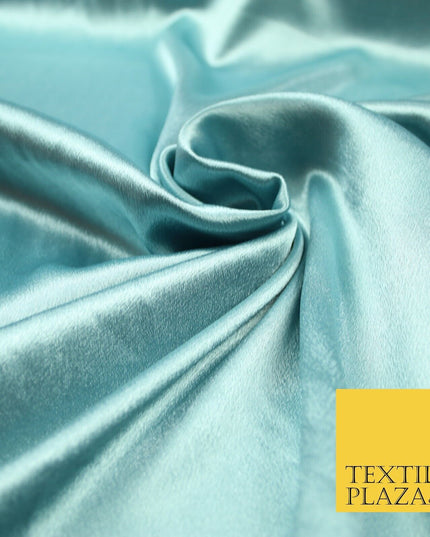 Premium Plain 2 Way Stretch Crepe Back Satin Fabric Material Dress Bridal 58"