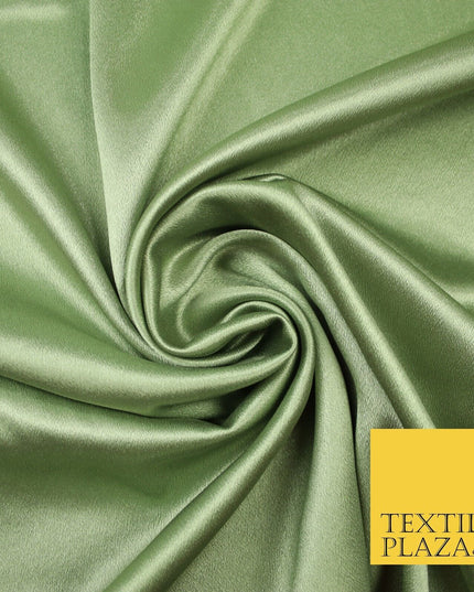 Premium Plain 2 Way Stretch Crepe Back Satin Fabric Material Dress Bridal 58"