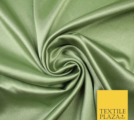 Premium Plain 2 Way Stretch Crepe Back Satin Fabric Material Dress Bridal 58"