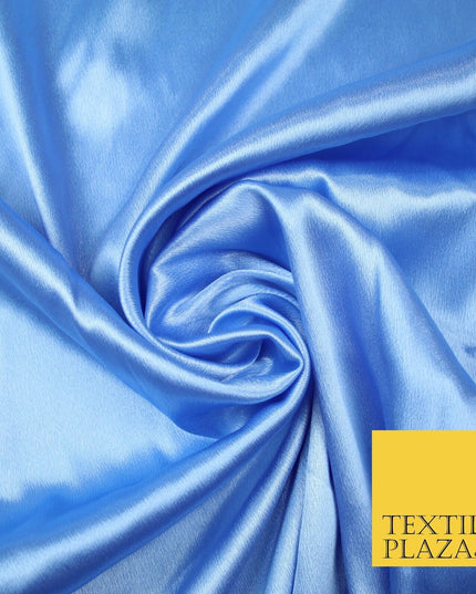 Premium Plain 2 Way Stretch Crepe Back Satin Fabric Material Dress Bridal 58"