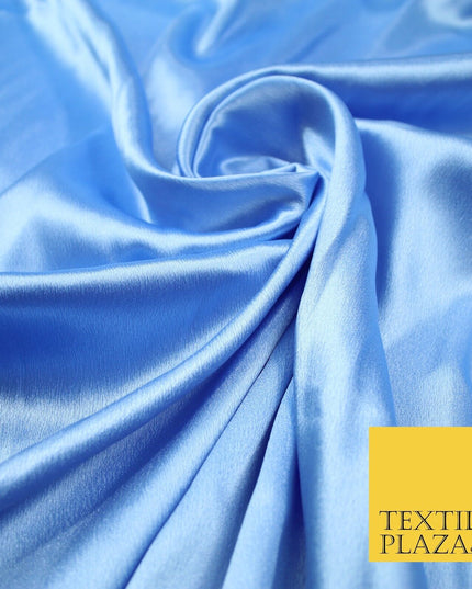 Premium Plain 2 Way Stretch Crepe Back Satin Fabric Material Dress Bridal 58"