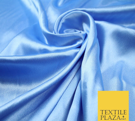 Premium Plain 2 Way Stretch Crepe Back Satin Fabric Material Dress Bridal 58"