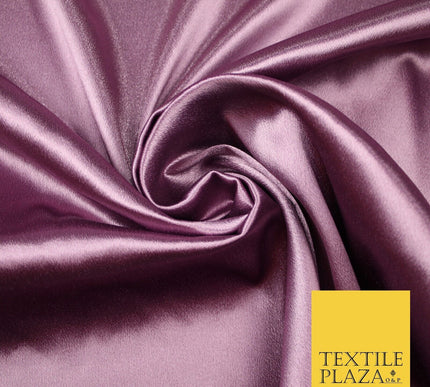 Premium Plain 2 Way Stretch Crepe Back Satin Fabric Material Dress Bridal 58"