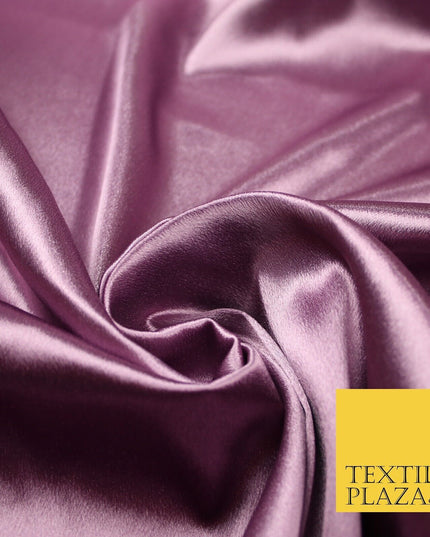 Premium Plain 2 Way Stretch Crepe Back Satin Fabric Material Dress Bridal 58"