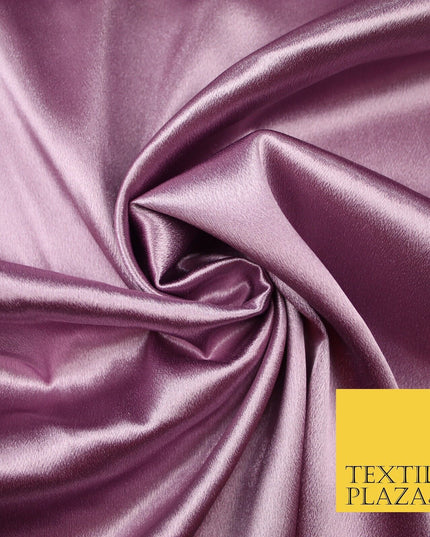 Premium Plain 2 Way Stretch Crepe Back Satin Fabric Material Dress Bridal 58"