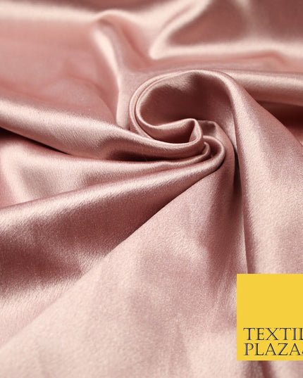 Premium Plain 2 Way Stretch Crepe Back Satin Fabric Material Dress Bridal 58"